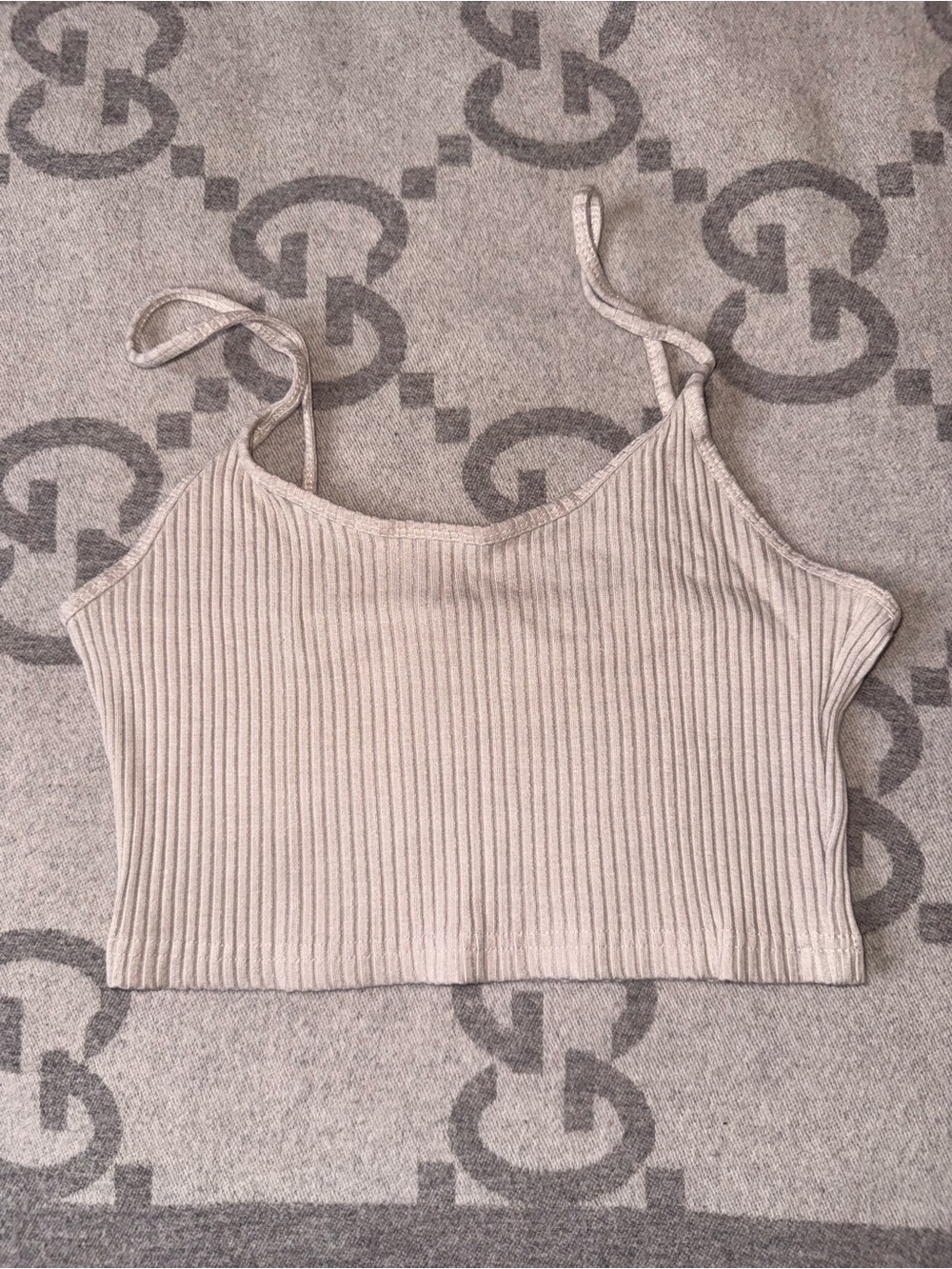 Wilfred Ribbed Cropped Tank Top - Picture 2 of 7